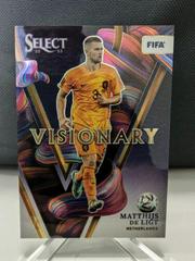 Matthijs de Ligt Soccer Cards 2022 Panini Select FIFA Visionary Prices