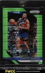 Charles Barkley [Green Pulsar] #5 Basketball Cards 2018 Panini Prizm Prices