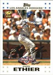 Andre Ethier #217 Baseball Cards 2007 Topps Opening Day Prices