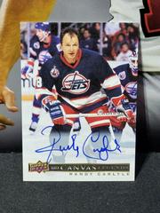 Randy Carlyle [Autograph] #C-8 Hockey Cards 2020 SP Signature Edition Legends UD Canvas Prices