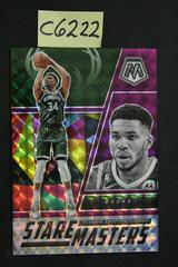 Giannis Antetokounmpo [Purple] #6 Basketball Cards 2022 Panini Mosaic Stare Masters Prices