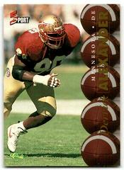 Derrick Alexander #11 Football Cards 1995 Classic NFL Rookies Prices