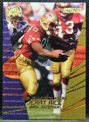 Jerry Rice [Hologold] Football Cards 2000 Collector's Edge Supreme Prices