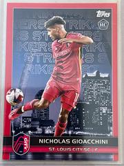 Nicholas Gioacchini [Red] #BCS-18 Soccer Cards 2023 Topps MLS Big City Strikers Prices