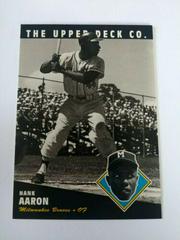 Hank Aaron [125th Anniversary] #144 Baseball Cards 1994 Upper Deck All Time Heroes Prices