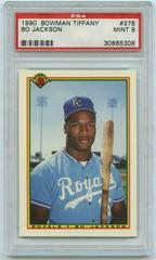 Bo Jackson #378 Baseball Cards 1990 Bowman Tiffany Prices