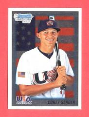 Corey Seager [USA 16 & Under Team] Baseball Cards 2010 Bowman Chrome Draft Picks & Prospects Prices