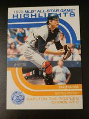 Carlton Fisk #ASGH-13 Baseball Cards 2022 Topps Heritage 1973 MLB All Star Game Highlights Prices