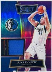 Luka Doncic [Purple Prizm] #SS-LDC Basketball Cards 2021 Panini Select Selective Swatches Prices