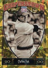 Carlton Fisk [Gold Crystal] #93 Baseball Cards 2013 Panini Cooperstown Prices
