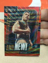 The Rock [Red Wave] #3 Wrestling Cards 2023 Panini Select WWE And NEW Prices