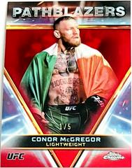 Conor McGregor [Red Refractor] #49 Ufc Cards 2024 Topps Chrome UFC Prices