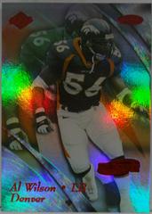 Al Wilson [HoloSilver] #69 Football Cards 1999 Collector's Edge Masters Prices