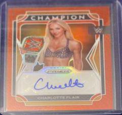 Charlotte Flair [Red Prizm] #CS-CFL Wrestling Cards 2022 Panini Prizm WWE Champion Signatures Prices