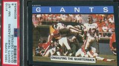 Giants' Defense [Giants Team Leaders] #110 Football Cards 1985 Topps Prices