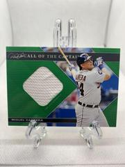 Miguel Cabrera [Relic Green] Baseball Cards 2022 Topps X Derek Jeter Prices
