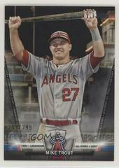 Mike Trout [Black] #S-19 Baseball Cards 2018 Topps Update Salute Prices