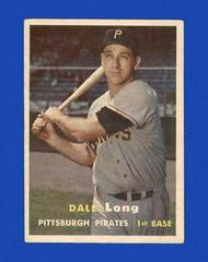 Dale Long #3 Baseball Cards 1957 Topps Prices