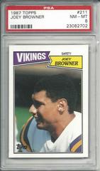 Joey Browner Football Cards 1987 Topps Prices