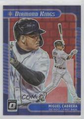 Miguel Cabrera [Pandora Red] Baseball Cards 2021 Panini Donruss Optic Prices