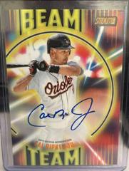 Cal Ripken Jr. [Orange] #BTA-CR Baseball Cards 2022 Stadium Club Beam Team Autographs Prices