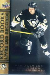 Mario Lemieux #RB-5 Hockey Cards 2023 Upper Deck Tim Hortons Legends Record Books Prices