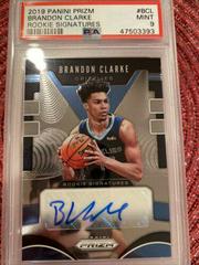 Brandon Clarke Basketball Cards 2019 Panini Prizm Rookie Signatures Prices
