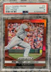 Mike Trout [Red Prizm] #3 Baseball Cards 2014 Panini Prizm Prices