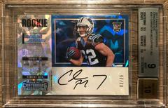 Christian McCaffrey [Autograph Cracked Ice] #351 Football Cards 2017 Panini Contenders Prices