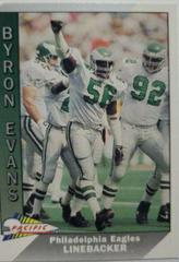 Byron Evans #386 Football Cards 1991 Pacific Prices
