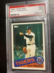 Willie Hernandez #333 Baseball Cards 1985 Topps Mini Prices