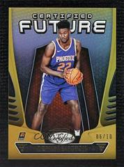 Deandre Ayton [Gold] Basketball Cards 2018 Panini Certified Future Prices