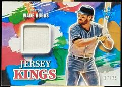Wade Boggs [Blue] #JK-WA Baseball Cards 2022 Panini Diamond Kings Jersey Prices