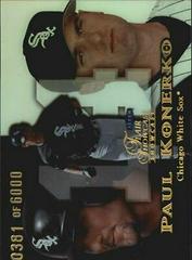 Paul Konerko [Row 1] #116 Baseball Cards 1999 Flair Showcase Prices