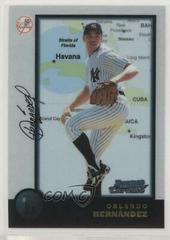 Orlando Hernandez #221 Baseball Cards 1998 Bowman Chrome International Prices