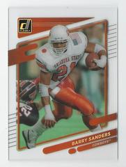 Barry Sanders [Gold] #3 Football Cards 2023 Panini Chronicles Draft Picks Clearly Donruss Prices