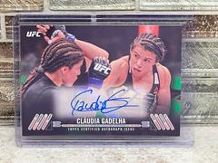 Claudia Gadelha [Green] #KA-CG Ufc Cards 2017 Topps UFC Knockout Autographs Prices