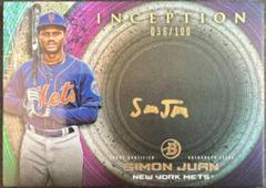 Simon Juan #ISS-SJ Baseball Cards 2022 Bowman Inception Silver Signings Autographs Prices