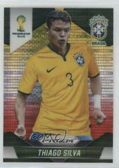 Thiago Silva [Yellow & Red Pulsar Prizm] Soccer Cards 2014 Panini Prizm World Cup Prices
