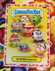 Wanda Round [Red] #100b Garbage Pail Kids at Play Prices
