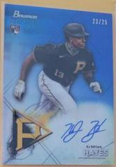 Ke'Bryan Hayes [Blue Refractor] Baseball Cards 2021 Bowman Sterling Rookie Autographs Prices
