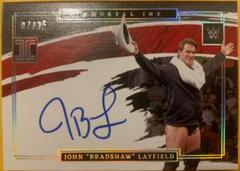 John 'Bradshaw' Layfield [Holo Silver] Wrestling Cards 2022 Panini Impeccable WWE Immortal Ink Autographs Prices