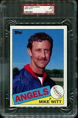 Mike Witt #45 Baseball Cards 1985 Topps Super Prices