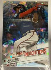 Cristian Pache [Atomic] #EI-5 Baseball Cards 2018 Bowman's Best Early Indications Prices