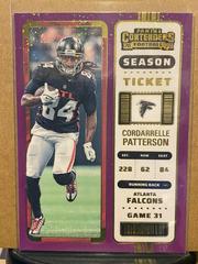 Cordarrelle Patterson [Stardust] Football Cards 2022 Panini Contenders Prices
