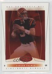 Carson Palmer [Red Hot] Football Cards 2004 Fleer Hot Prospects Prices