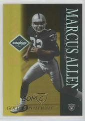Marcus Allen [Gold Spotlight] #47 Football Cards 2003 Leaf Limited Prices