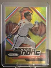 Cal Ripken [Gold] Baseball Cards 2023 Panini Prizm Second to None Prices