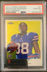 Marquise Goodwin Football Cards 2013 Topps Chrome 1969 Inserts Prices