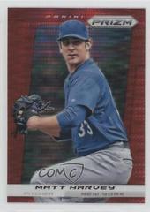 Matt Harvey [Red Prizm] #22 Baseball Cards 2013 Panini Prizm Prices